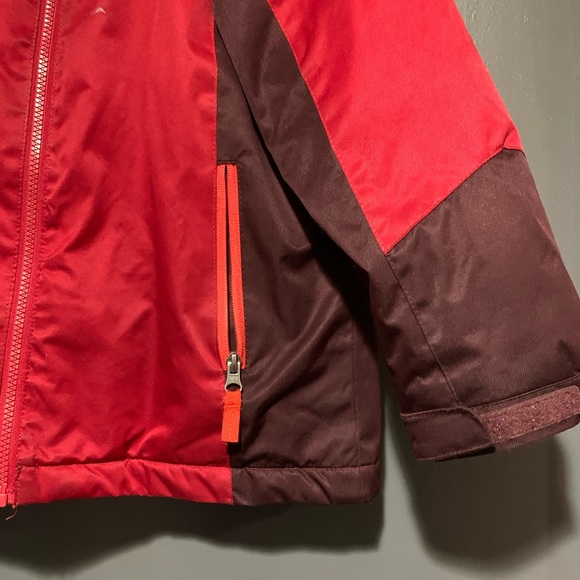 swiss tech jacket red
